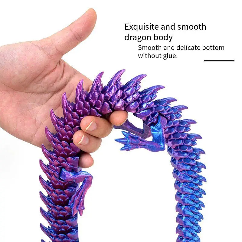3D Printed Chinese Dragon Toy - Image 2