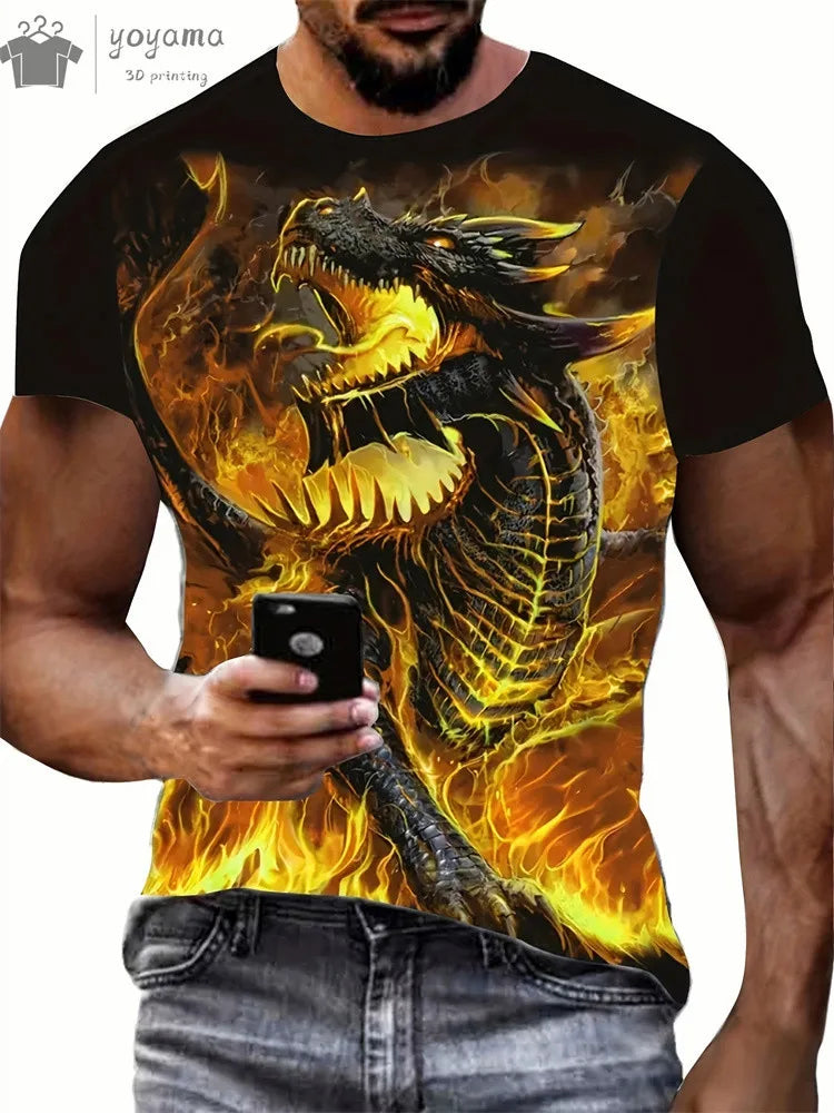 Fashion Personality Men’s T-Shirt - Image 8