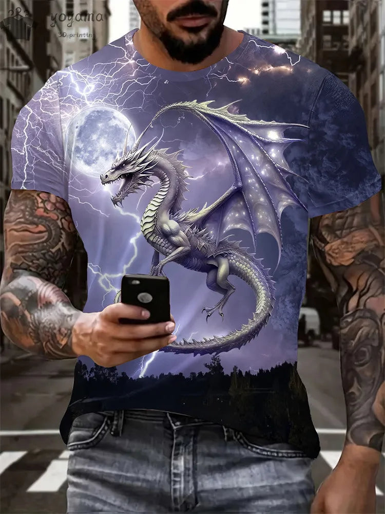 Fashion Personality Men’s T-Shirt - Image 11