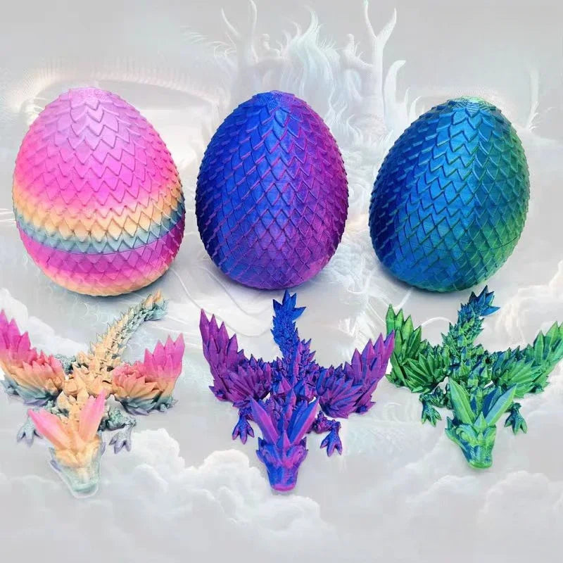 3D Printed Dragon Ornament – Desktop Decoration & Collectible Animal Figure - Image 2