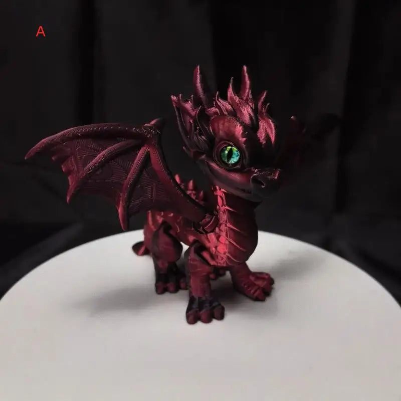 3D Printed Articulated Western Dragon - Image 11