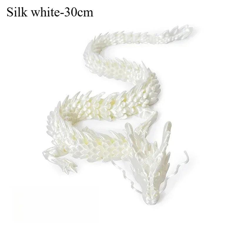 1PC Exquisite 3D Printed Chinese Dragon Ornament – Flexible Joints for Customizable Poses | Unique Anime-Inspired Collectible - Image 7