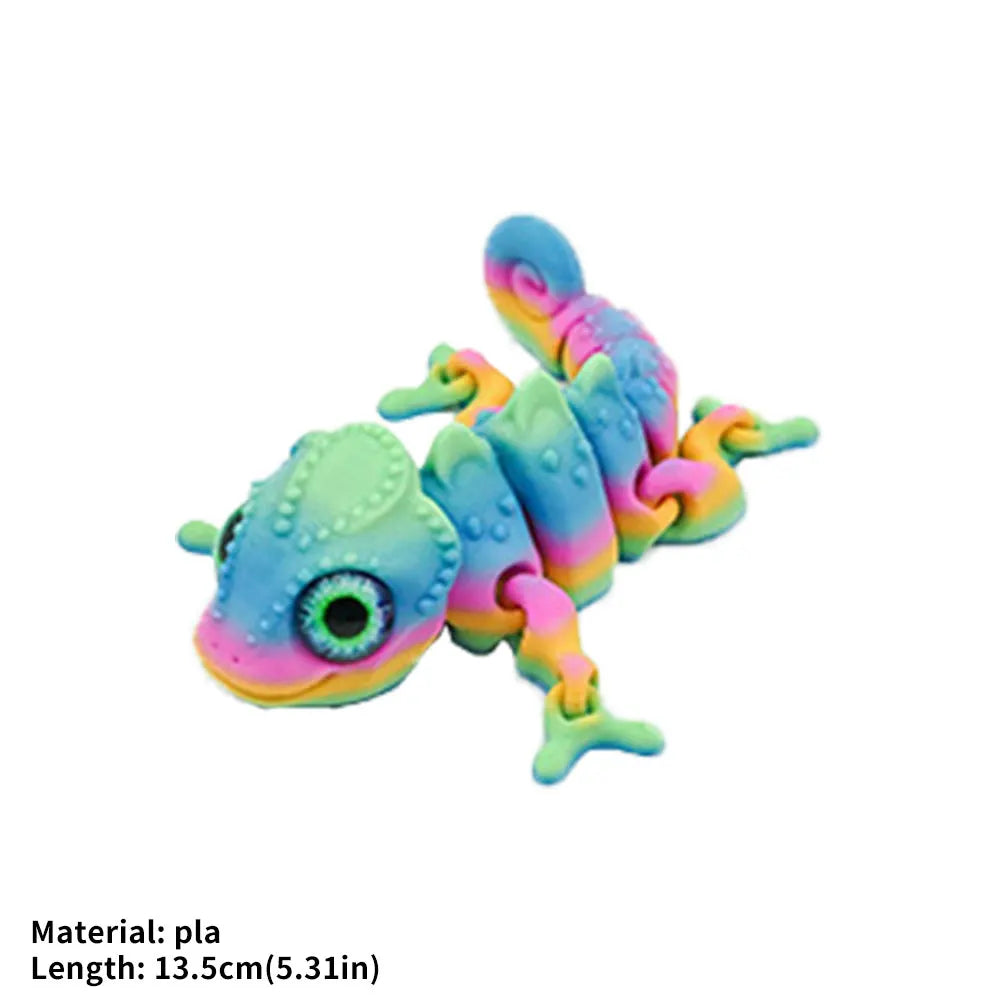 3D Printed Articulated Crystal Chinese Dragon - Image 7