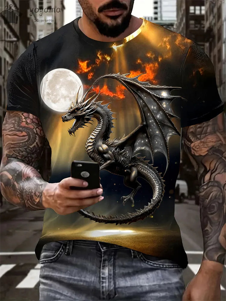 Fashion Personality Men’s T-Shirt - Image 20