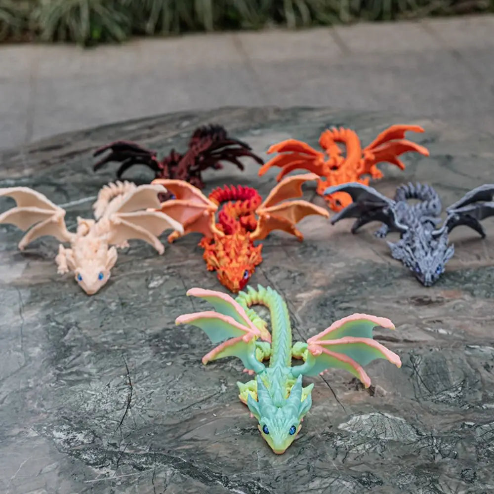 3D Printed Flying Western Dragon Toy - Image 2