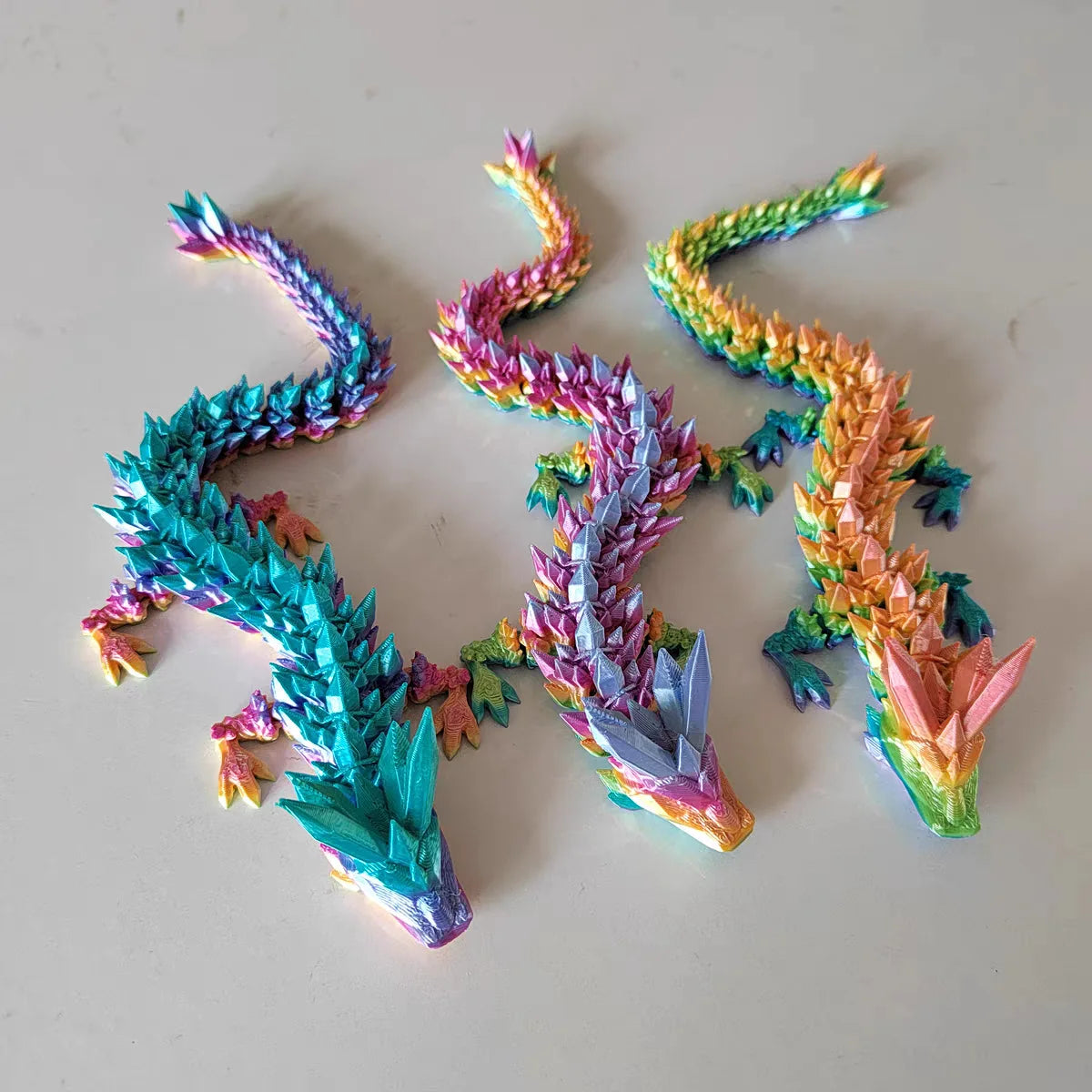 1/2PCS 3D Printed Dragon Egg with Full Articulated Dragon – Movable Desktop Ornament & Kid Toy - Image 43