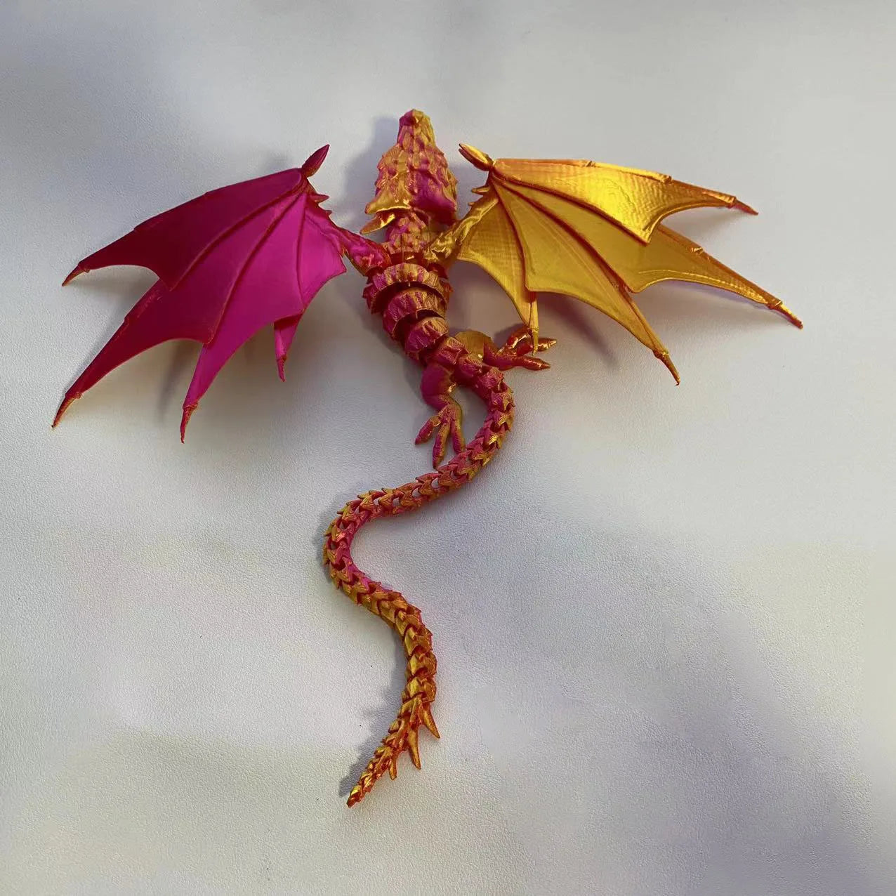 Flying Dragon with Joint Model – Creative Dragon Collectible & Aquarium/Home Decoration - Image 5