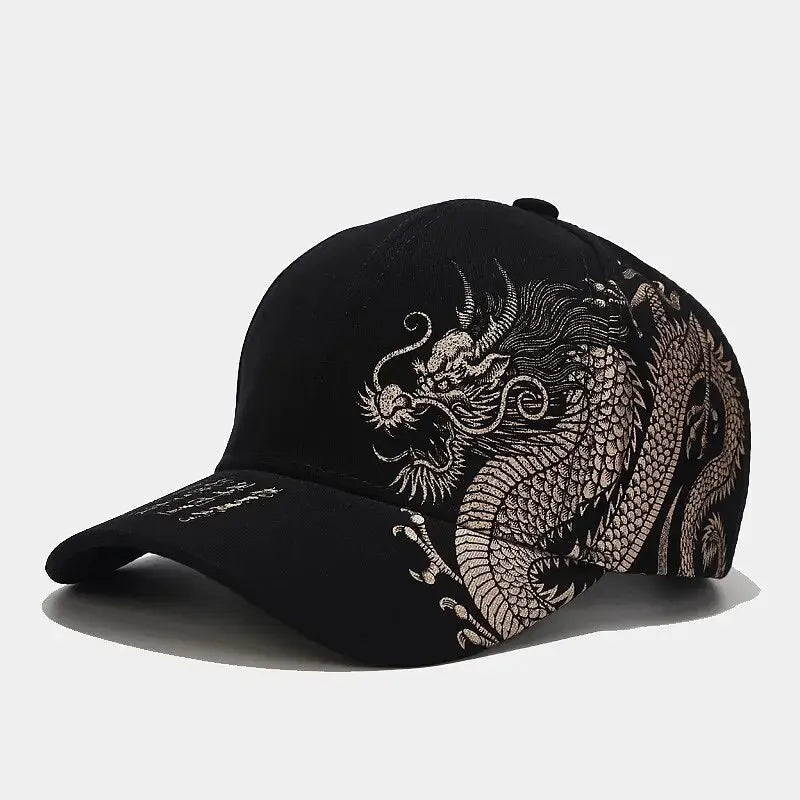 Chinese Style Dragon Pattern Baseball Hat - Image 5