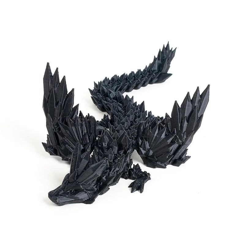 3D Printed Gradient Dragon Ornament - Image 10