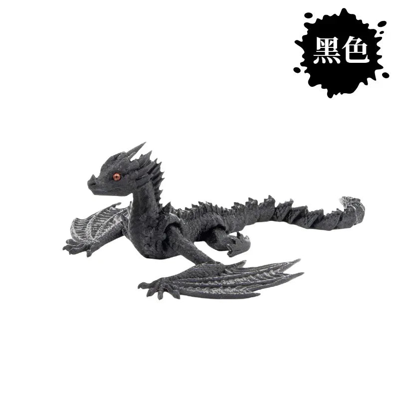 3D Printed Crystal Stones Western Dragon - Image 10
