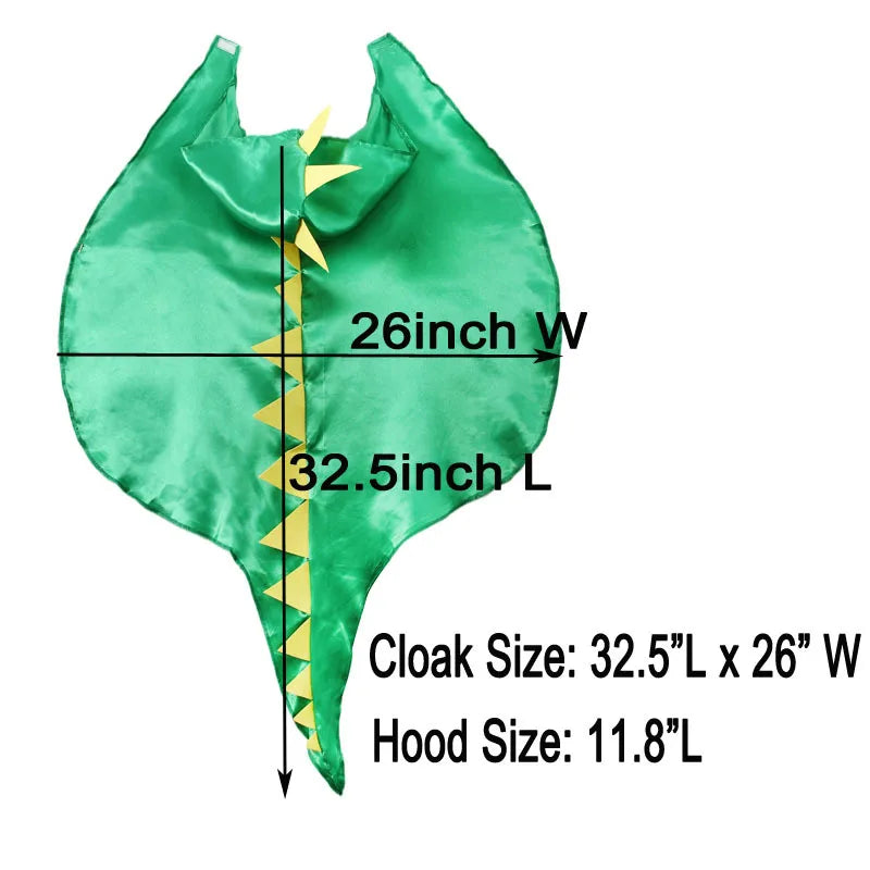 Boys & Girls Dinosaur Cape - Image 3