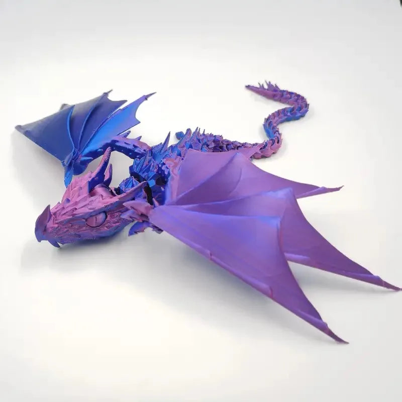 Flying Dragon with Joint Model – Creative Dragon Collectible & Aquarium/Home Decoration - Image 4