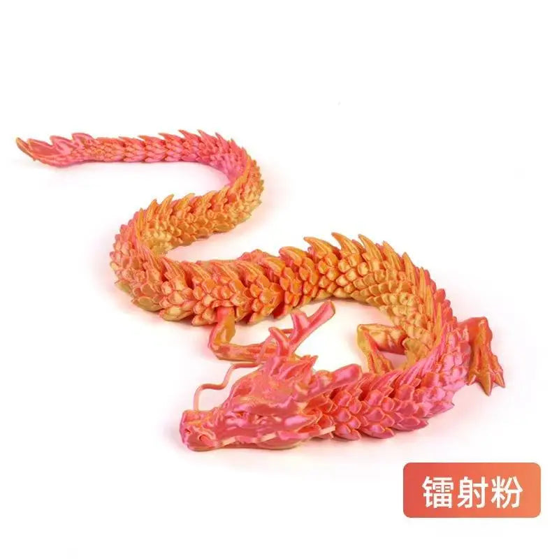 3D Printed Chinese Dragon – 60CM / 45CM / 30CM Model for Desktop Decoration & Office Ornaments - Image 4