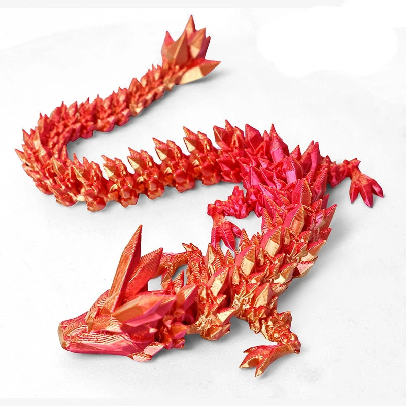 1/2PCS 3D Printed Dragon Egg with Full Articulated Dragon – Movable Desktop Ornament & Kid Toy - Image 18