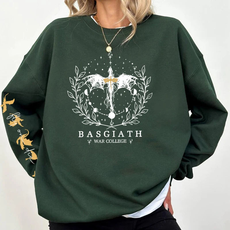 Fourth Wing Basgiath War College Sweatshirt - Image 5