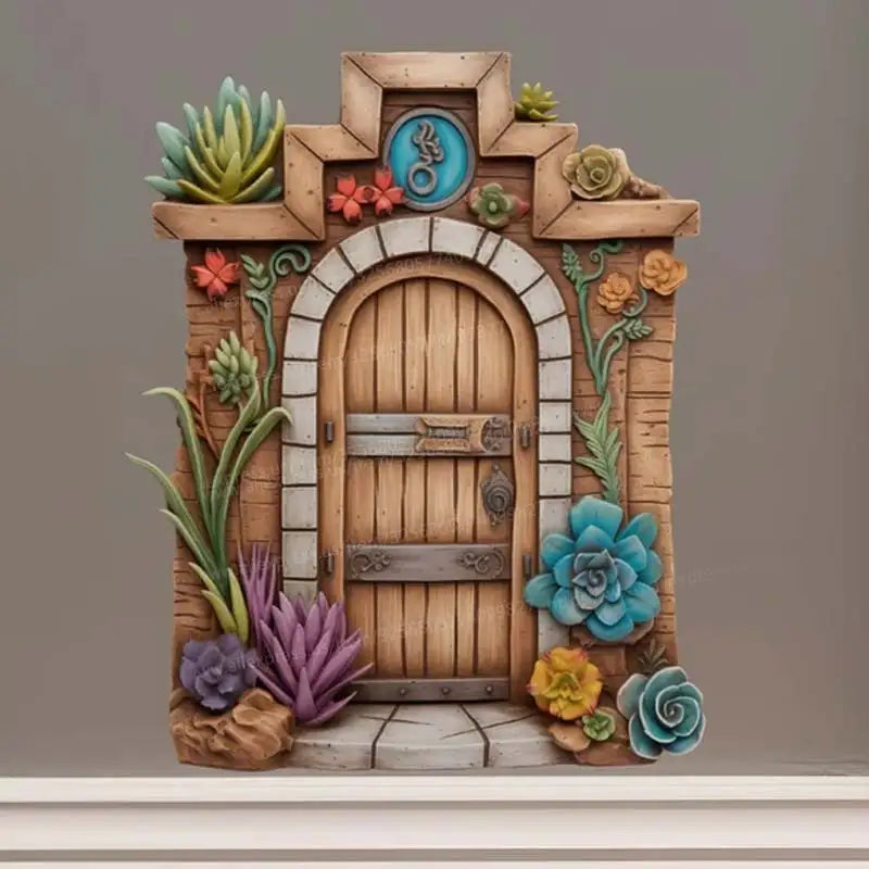 Dragon Fantasy House Decor – Fairy Door Wall Sticker for Living Room, Bedroom, Kitchen & Refrigerator - Image 11