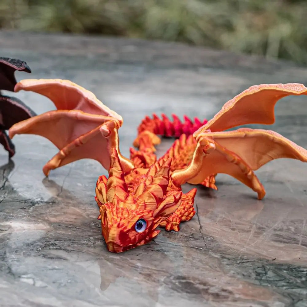 3D Printed Flying Dragon Toy - Image 2