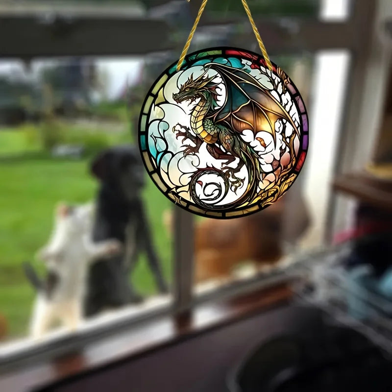 Dragon Suncatcher Wall Hanging - Image 2