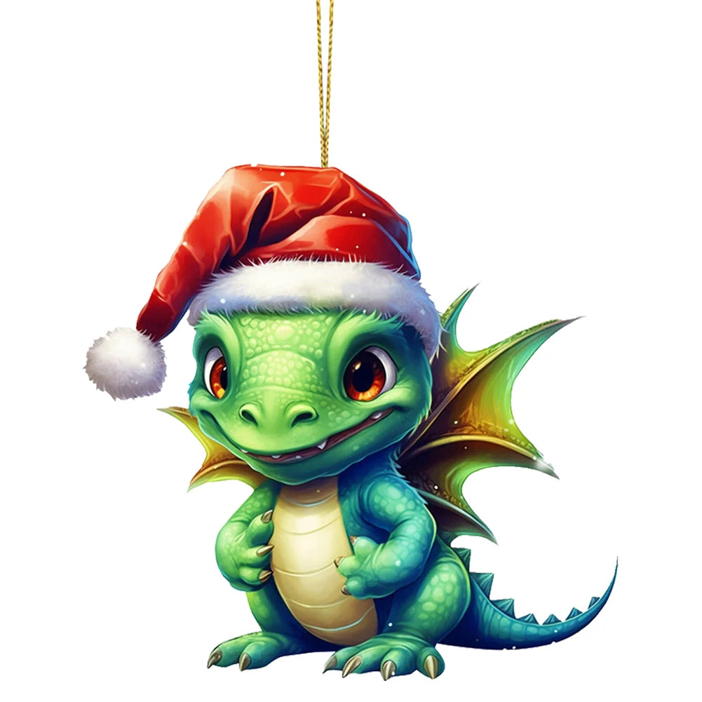 Christmas Dragon Ornaments - Image 9