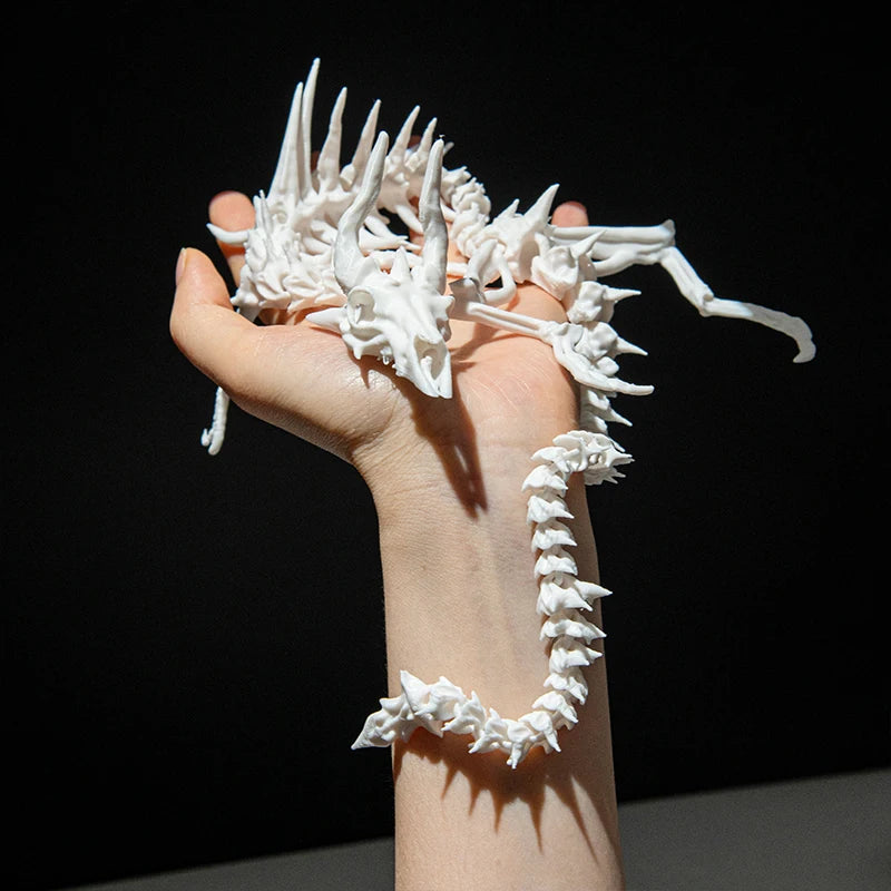 3D Printed Dragon Skeleton Model - Image 8