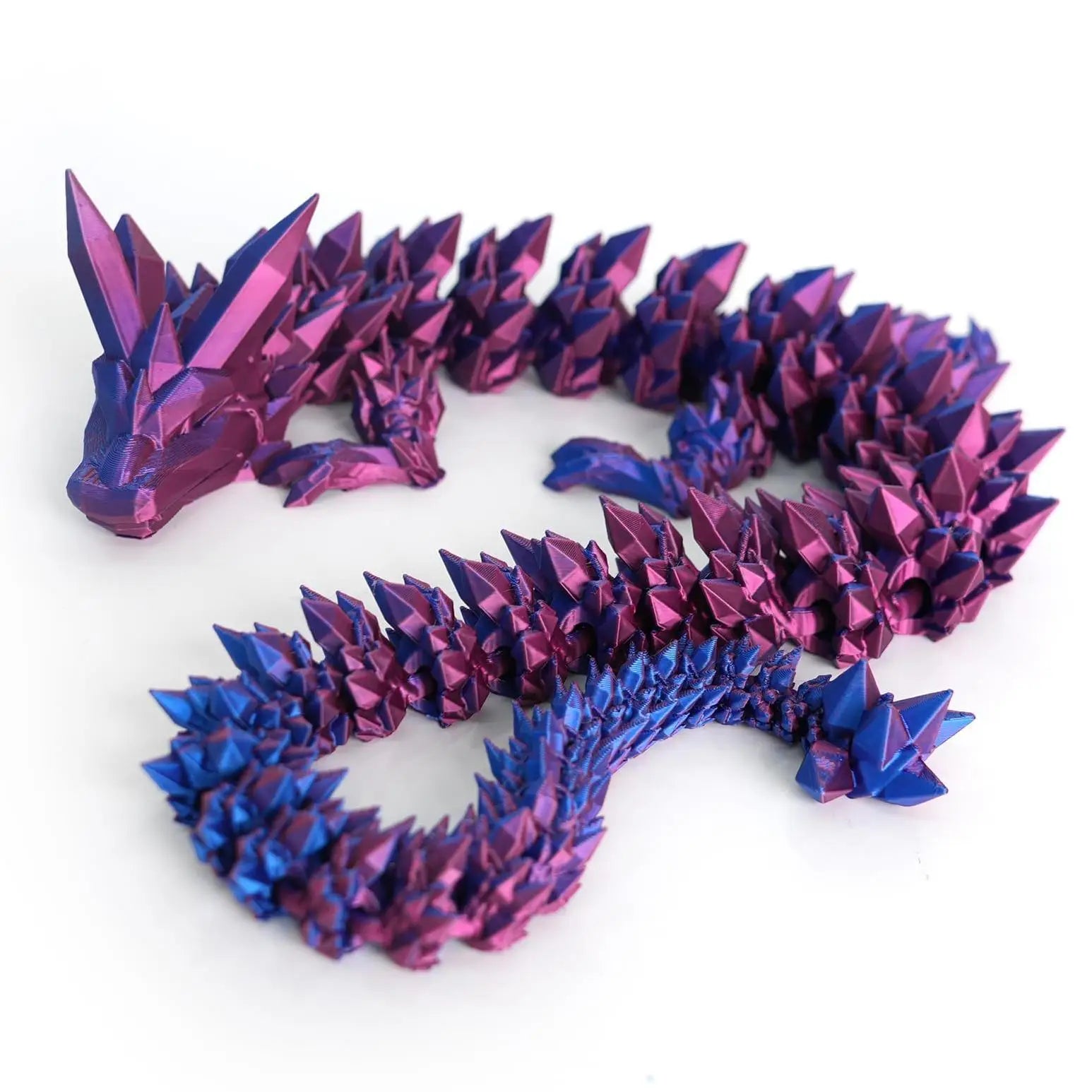 3D Printed Luminous Crystal Dragon - Image 7
